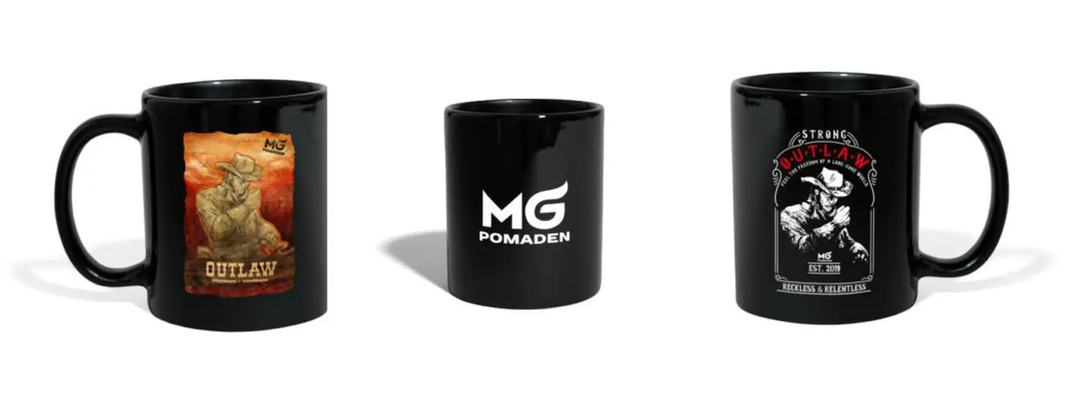 Tasse schwarz | MG-Pomaden von MG Pomaden