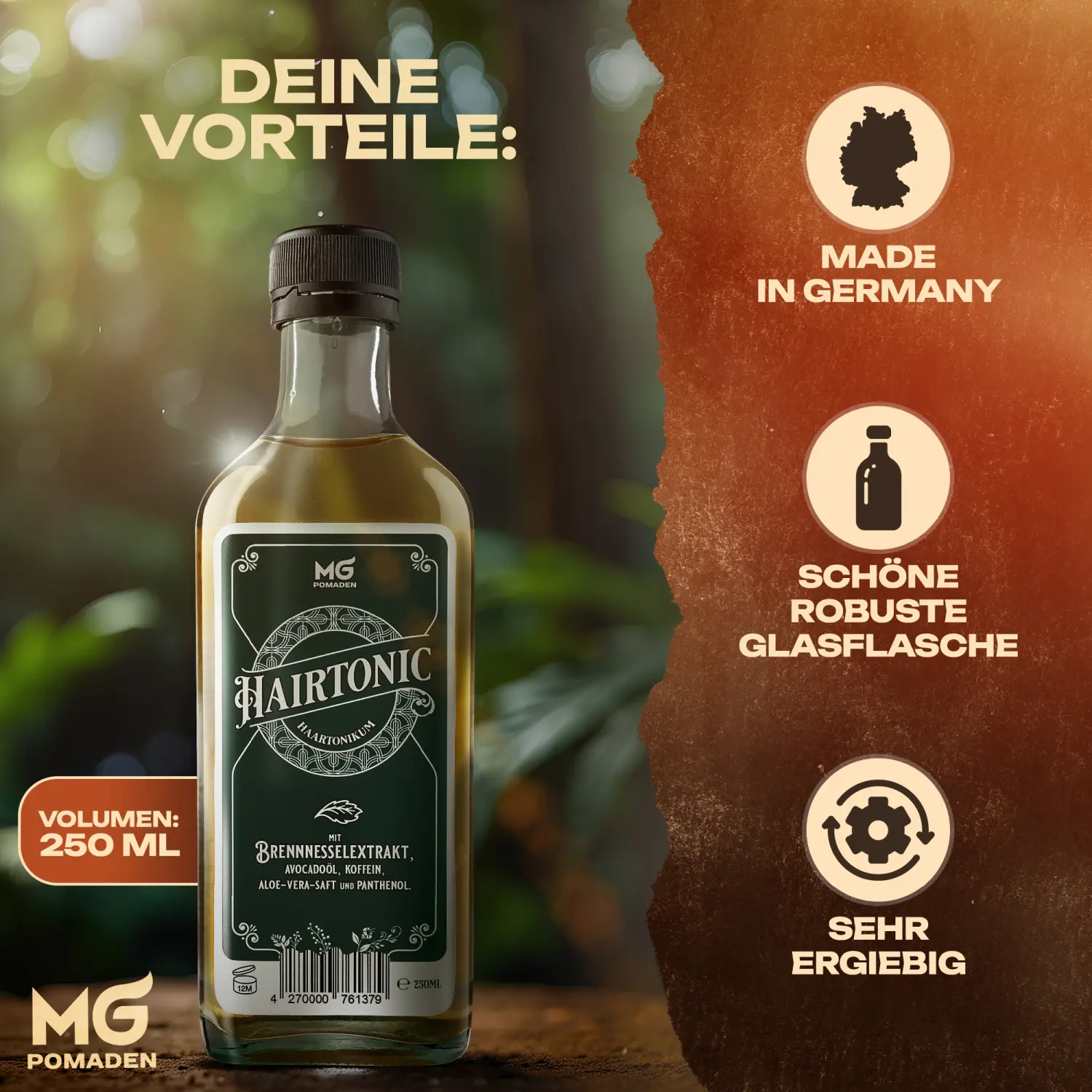 MG Haarwasser Hairtonic ICE von MG Pomaden