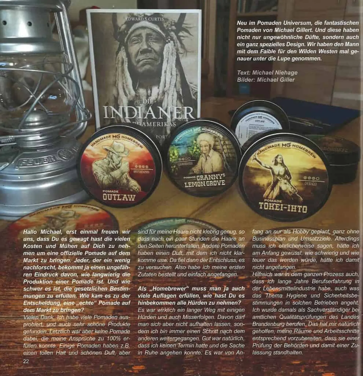 Das Unleashed Magazin berichtet über MG Pomaden