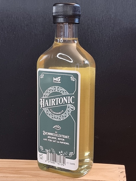 Jetzt neu, das MG Haartonikum Hairtonic!